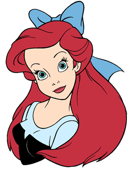 ariel clipart portrait