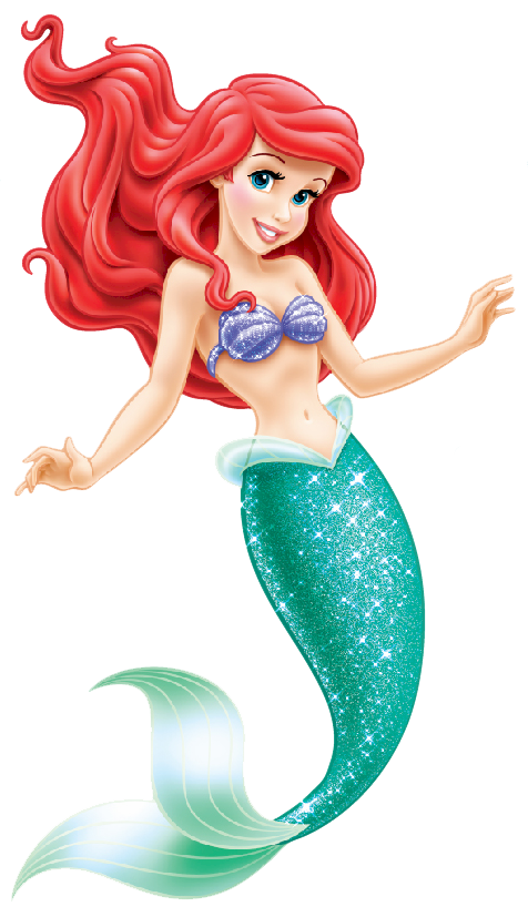 hair clipart little mermaid
