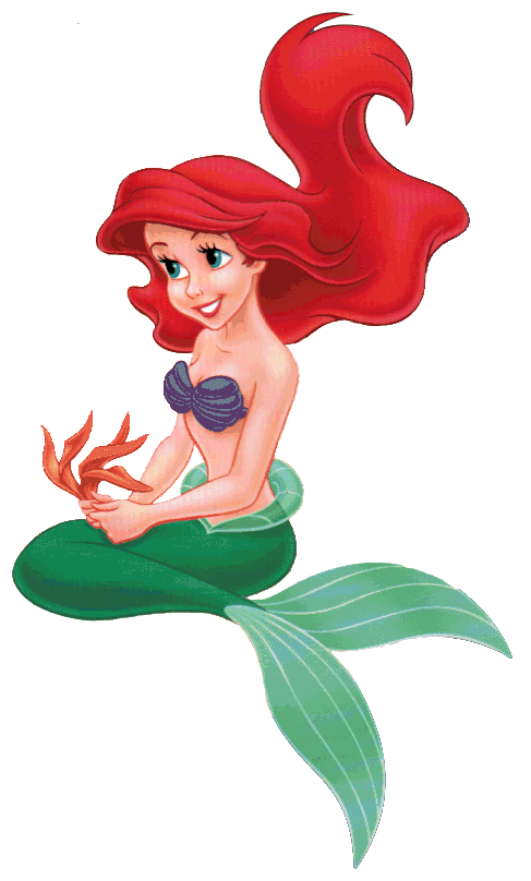 Fish clipart mermaid. Image of princess ariel