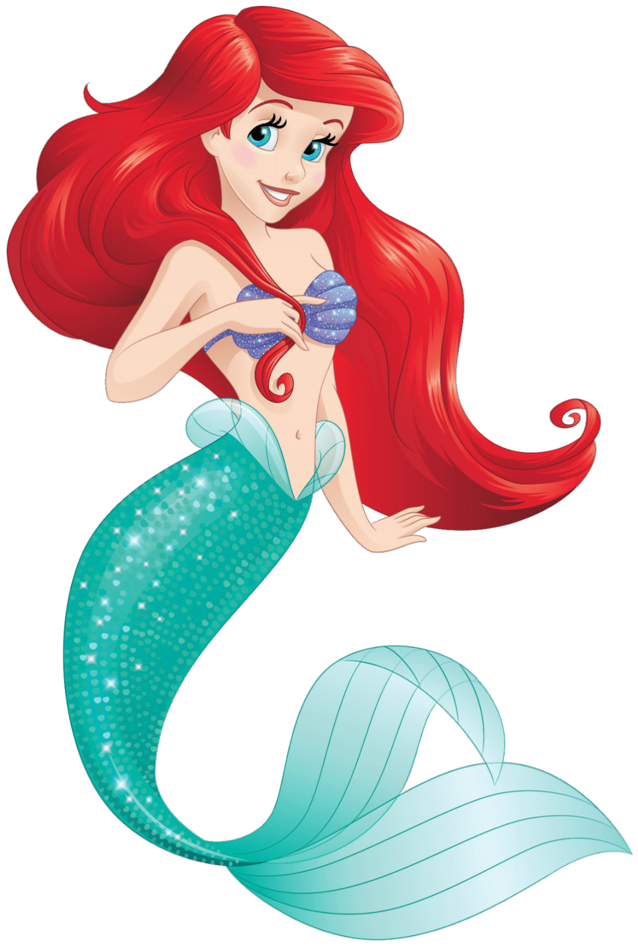 Mermaid clipart background. Ariel transparent png stickpng