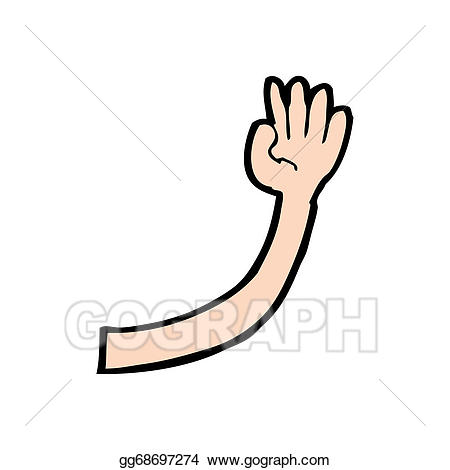 arms clipart cartoon hand