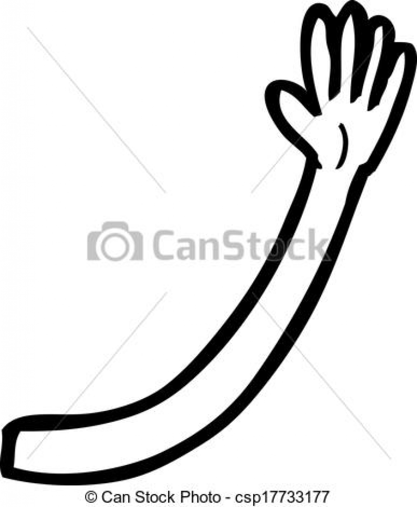 Arm clipart drawing.  collection of cartoon