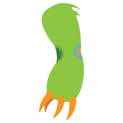 arms clipart monster