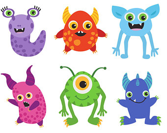 arm clipart monster