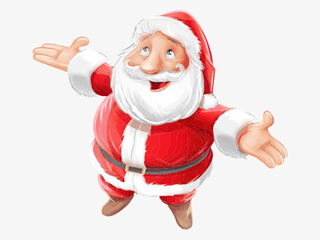 Arm clipart outstretched. Arms of santa claus