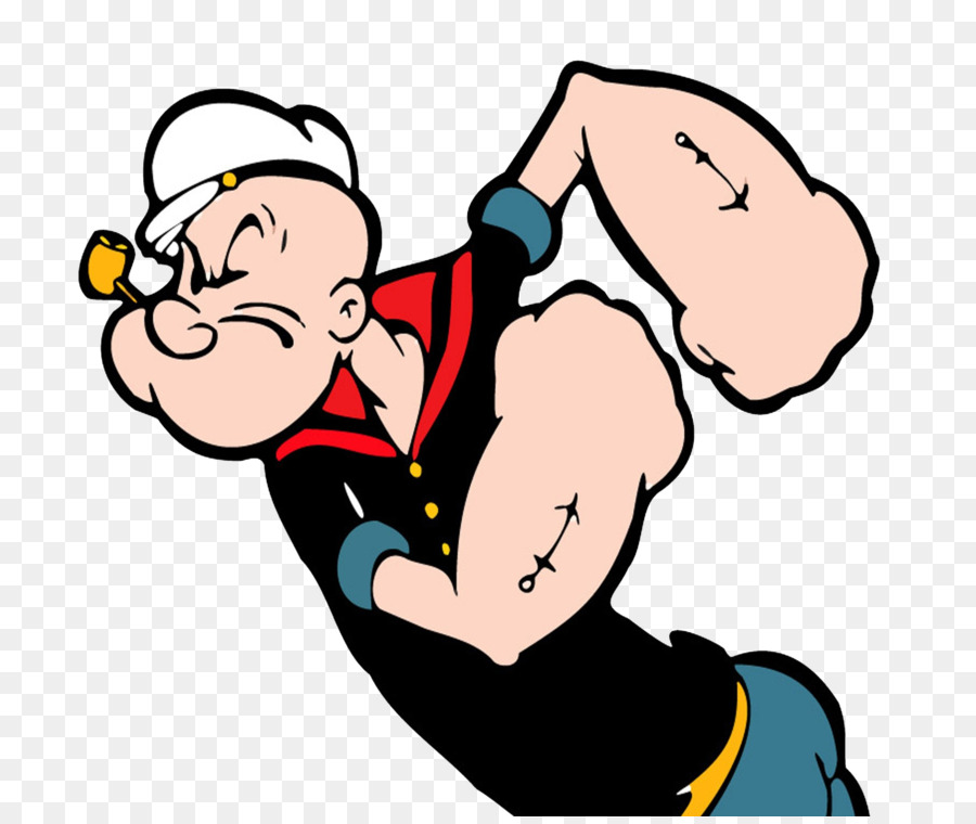 Arm clipart popeye. Village sweepea the sailor