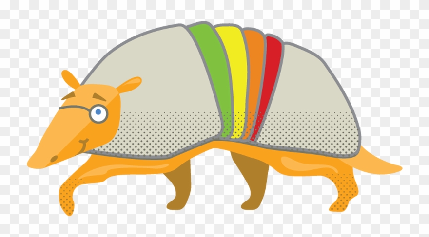 Armadillo clipart colorful. Tapir png download 