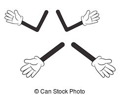 arms clipart black and white
