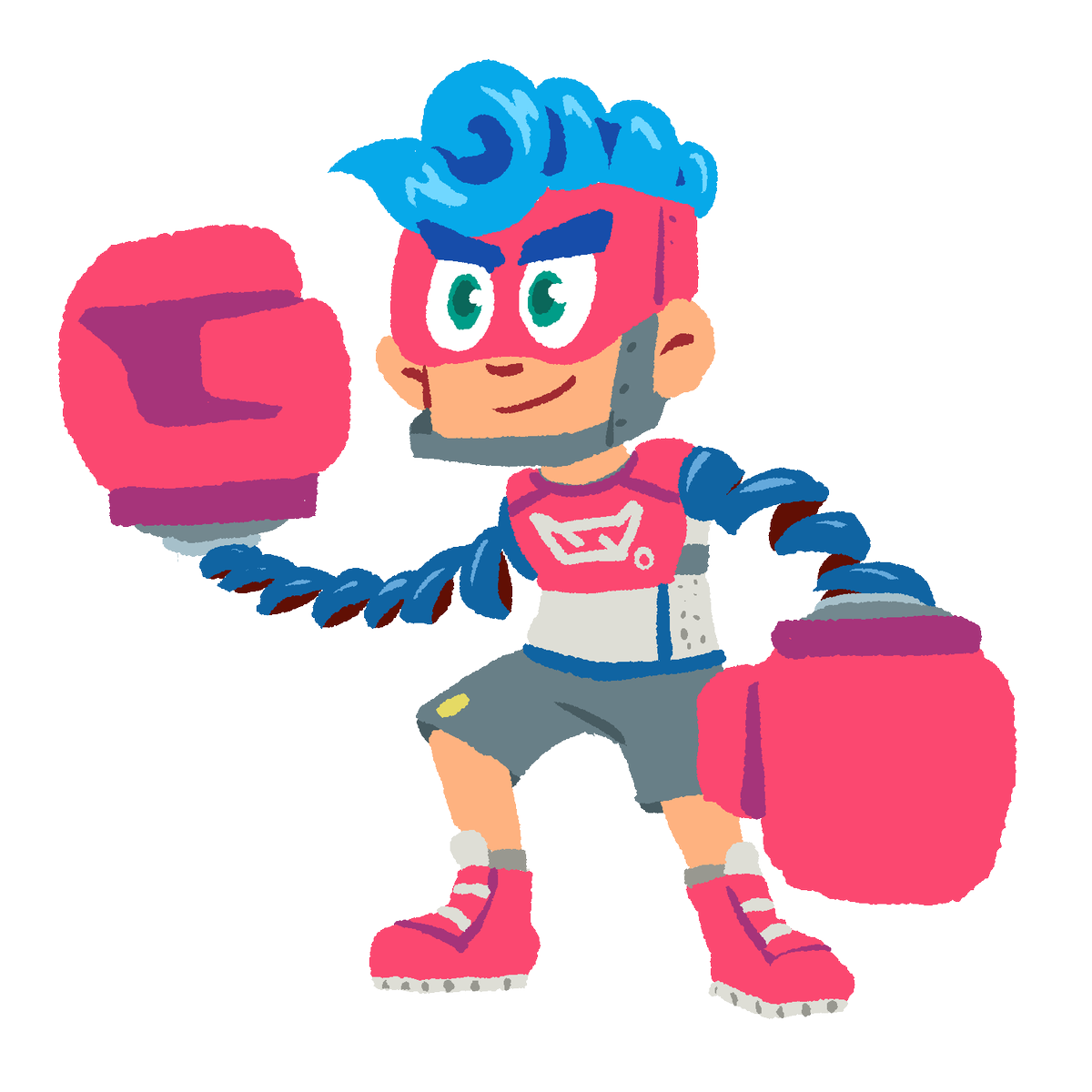 arms clipart punching