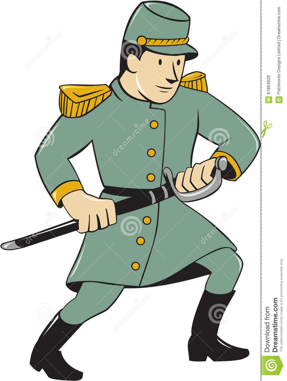 military clipart army general