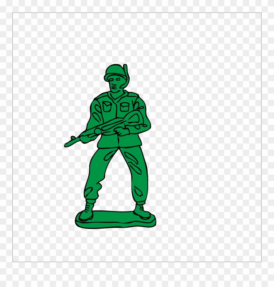 Army clipart army man. Toy soldier clip art
