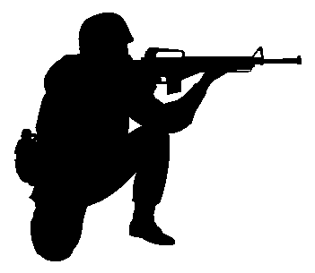 military clipart black and white