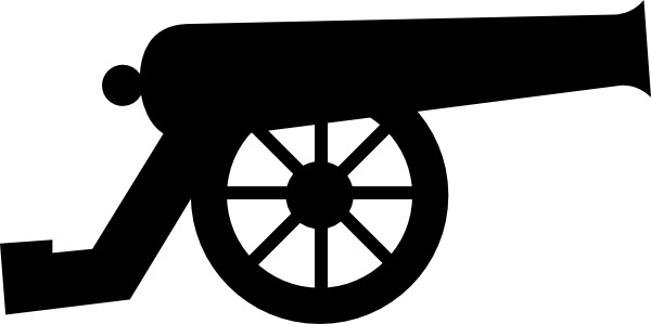 Vector free download for. Army clipart cannon