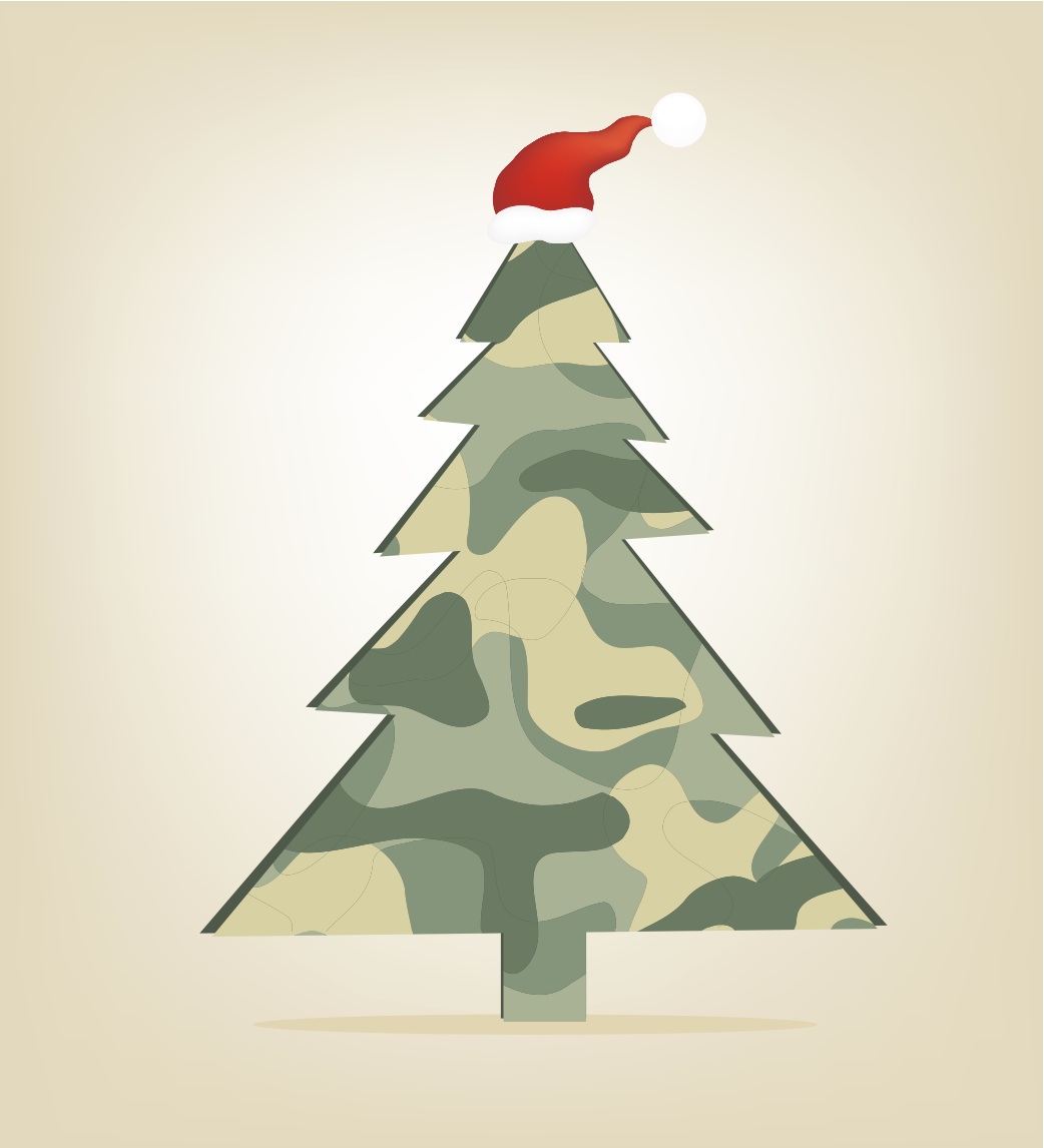 army clipart christmas