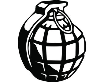 army clipart grenade