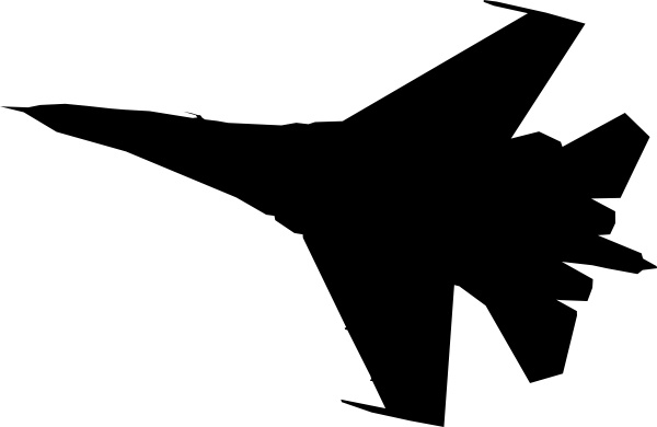 Military silhouette clip art. Army clipart jet
