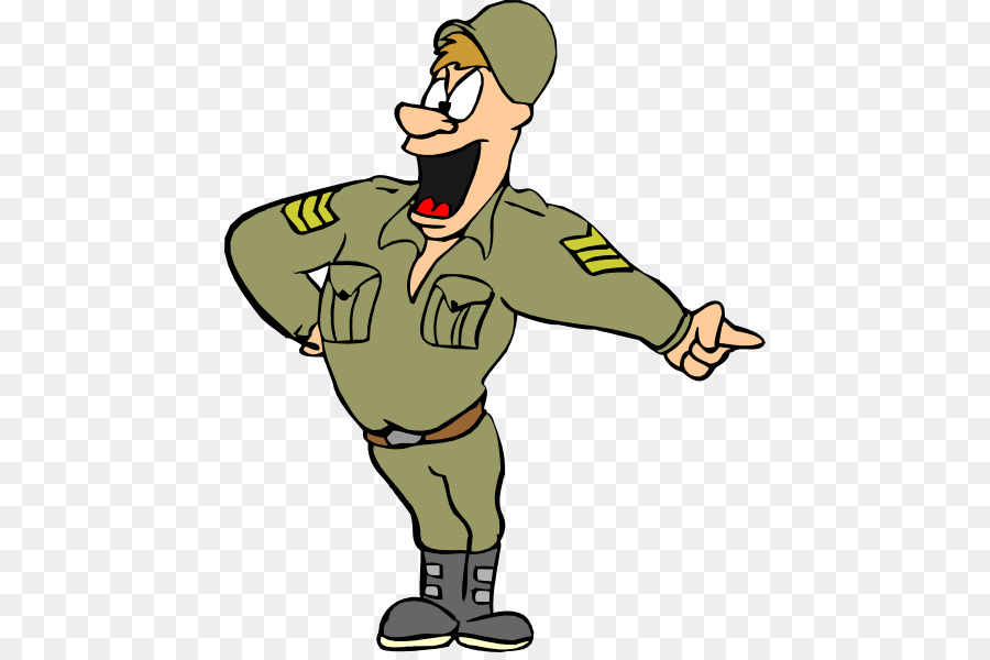 military clipart army cartoon