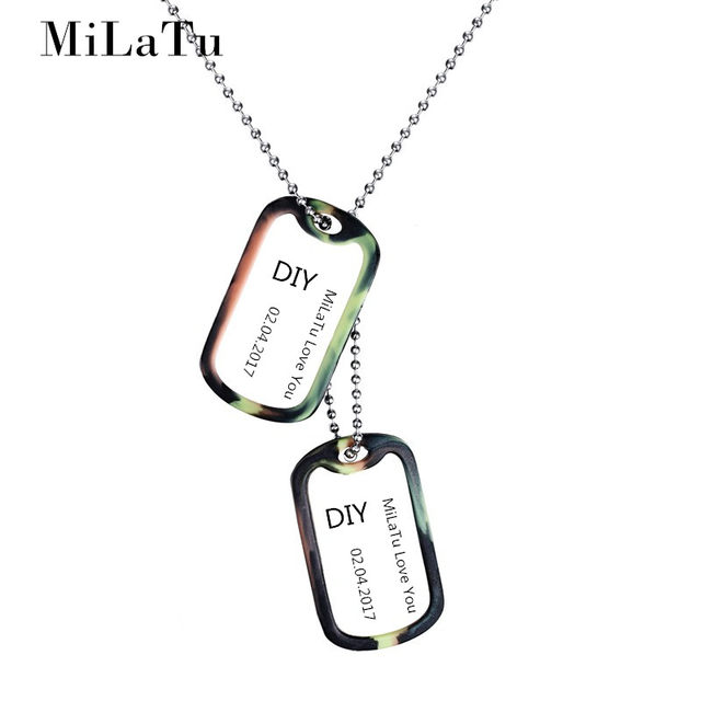 army clipart necklace