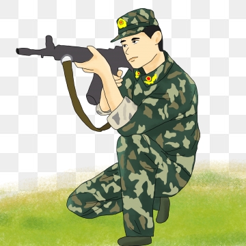 military clipart army fighting