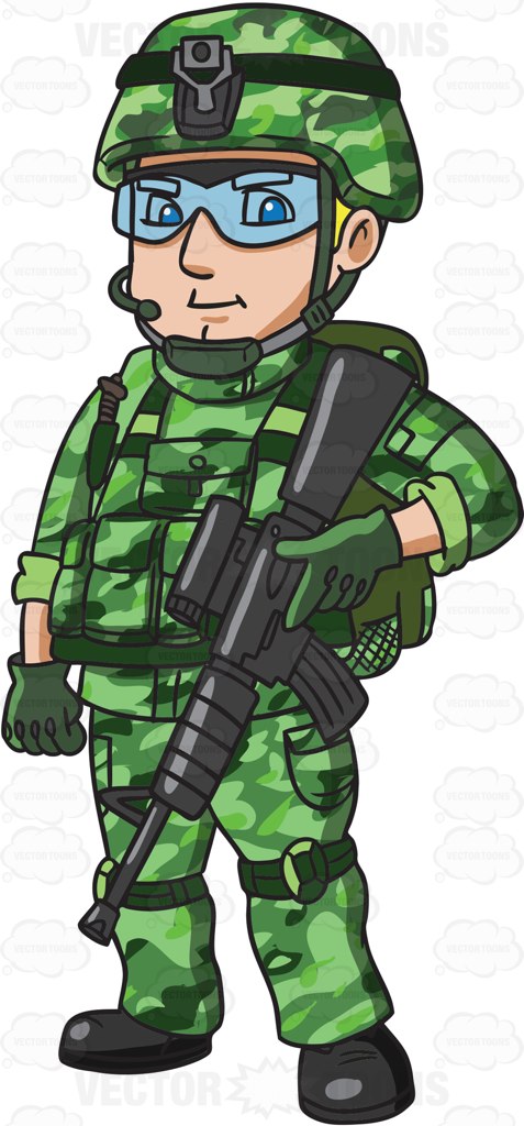 army clipart soldier indian