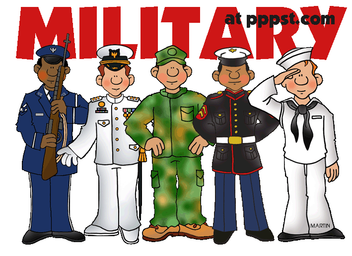 clipart kids army