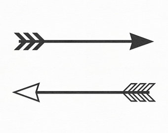 arrow clipart tribal