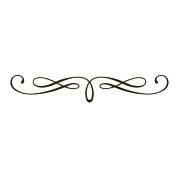 Scroll clip art calligraphy. Decorative lines large image