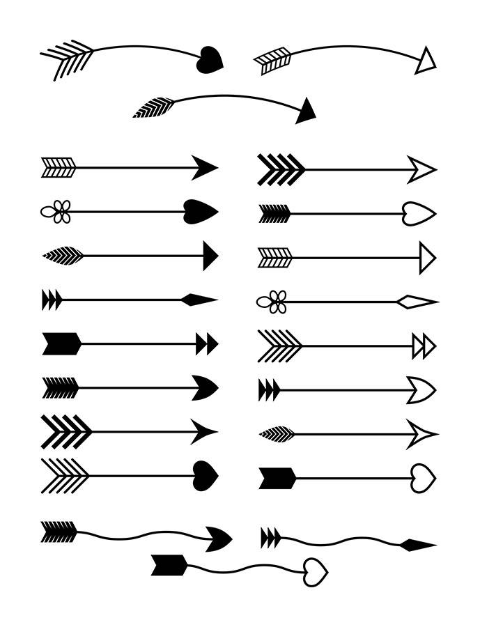 Download Arrow clipart decorative, Arrow decorative Transparent ...