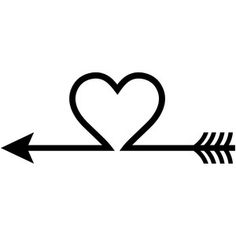 Bone clipart arrow. Vector heart made of