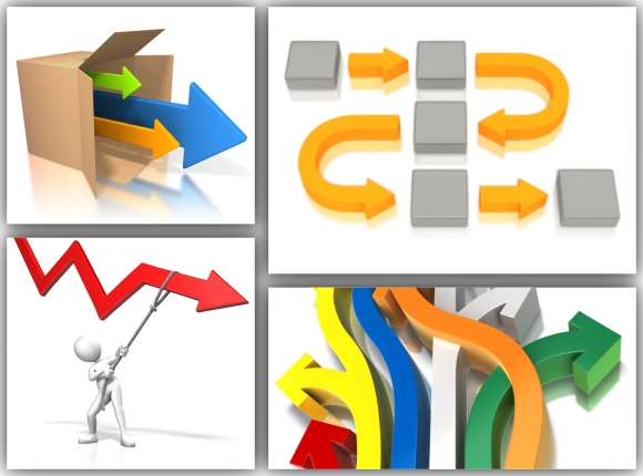 Powerpoint arrow templates and. Business clipart animated