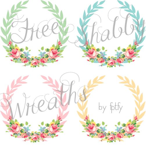Free vintage digital rose. Arrows clipart shabby chic