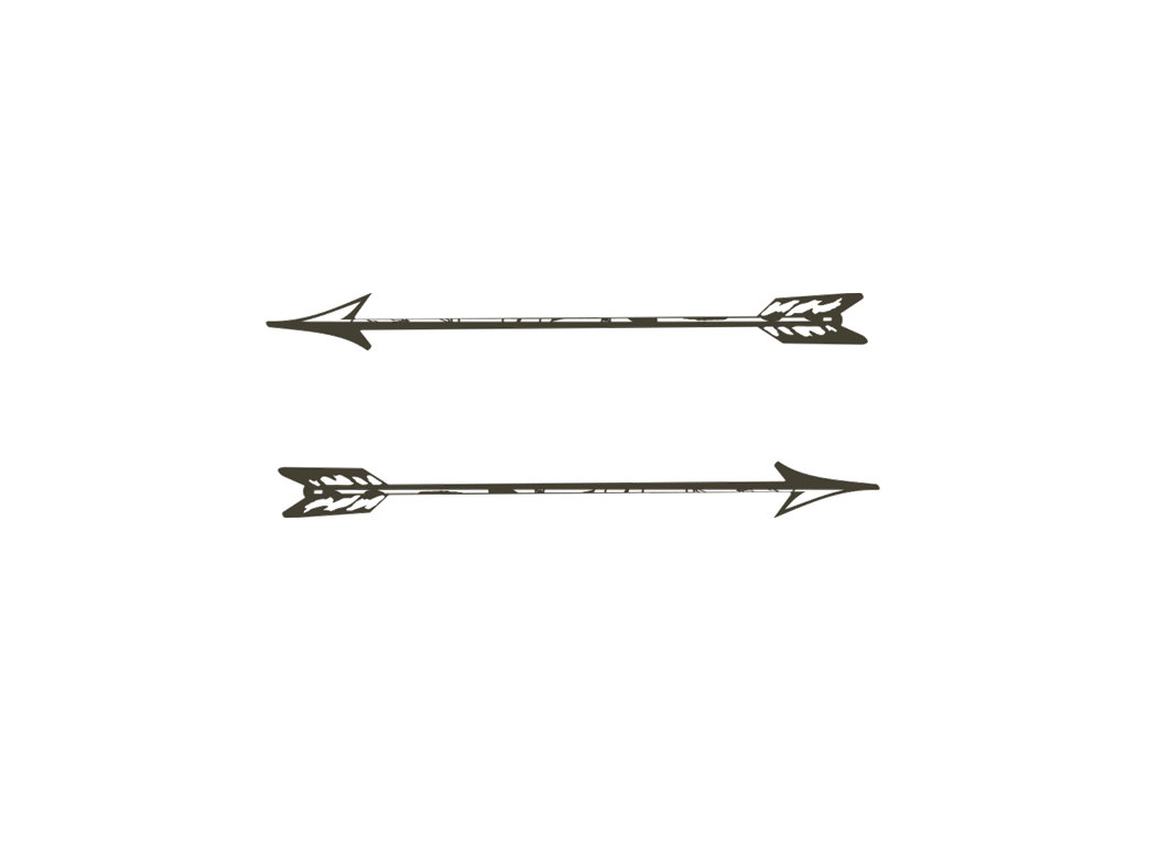 Arrow clipart single.  collection of tribal