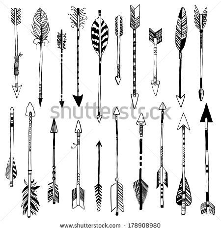 Arrowhead arrow bow indian