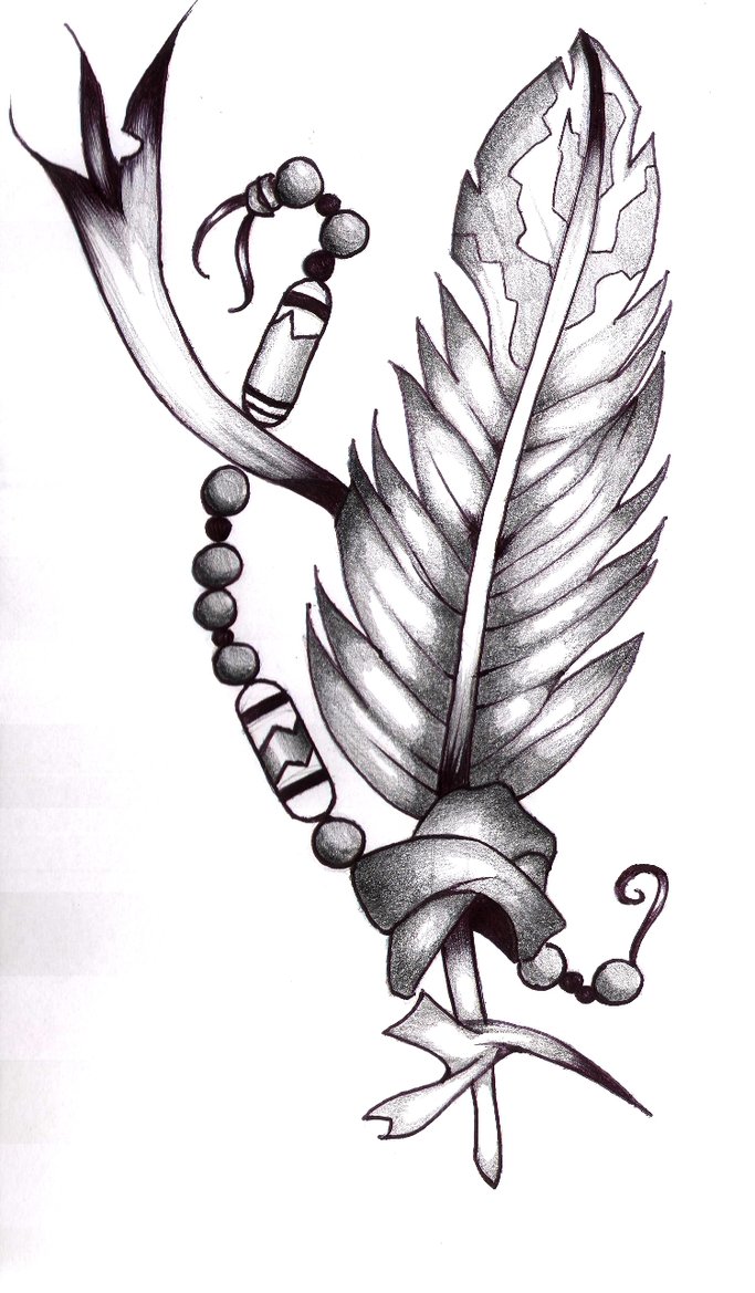 Drawing at getdrawings com. Arrowhead clipart feather