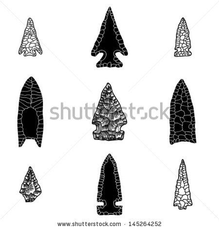 arrowhead clipart native american arrowhead