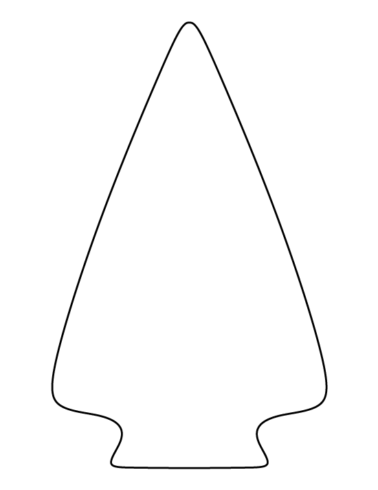 Arrowhead outline