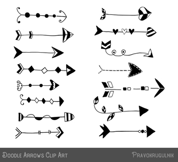 clipart arrows wedding