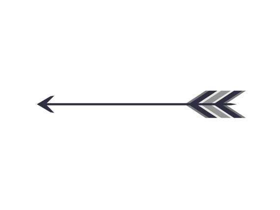 arrows clipart single
