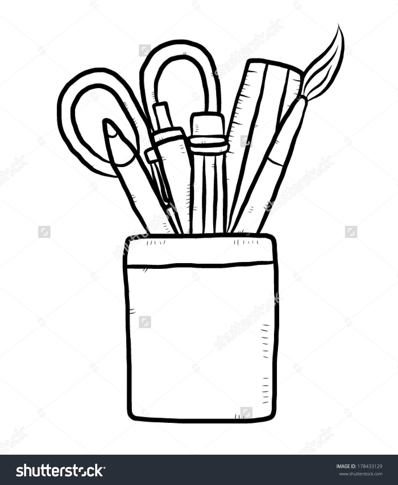 art clipart stationery