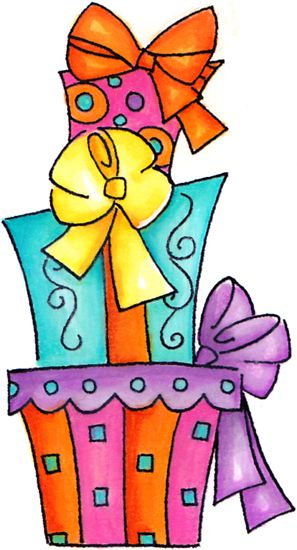 Clipart birthday. Gifts clip art party