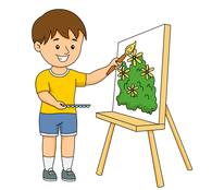 Artist clipart child artist. Search results for clip