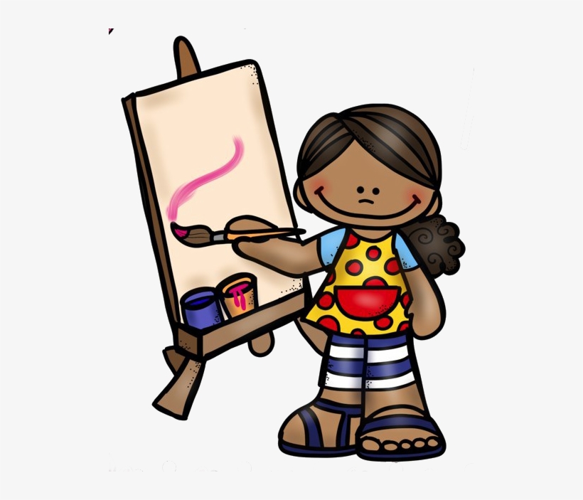 Artist clipart image clip art. Melonheadz kids 