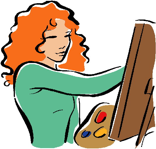 paint clipart person painting