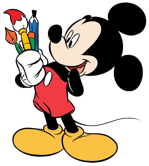 Mickey mouse panda free. Artist clipart transparent