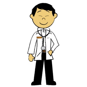 Free doctor image business. Asian clipart