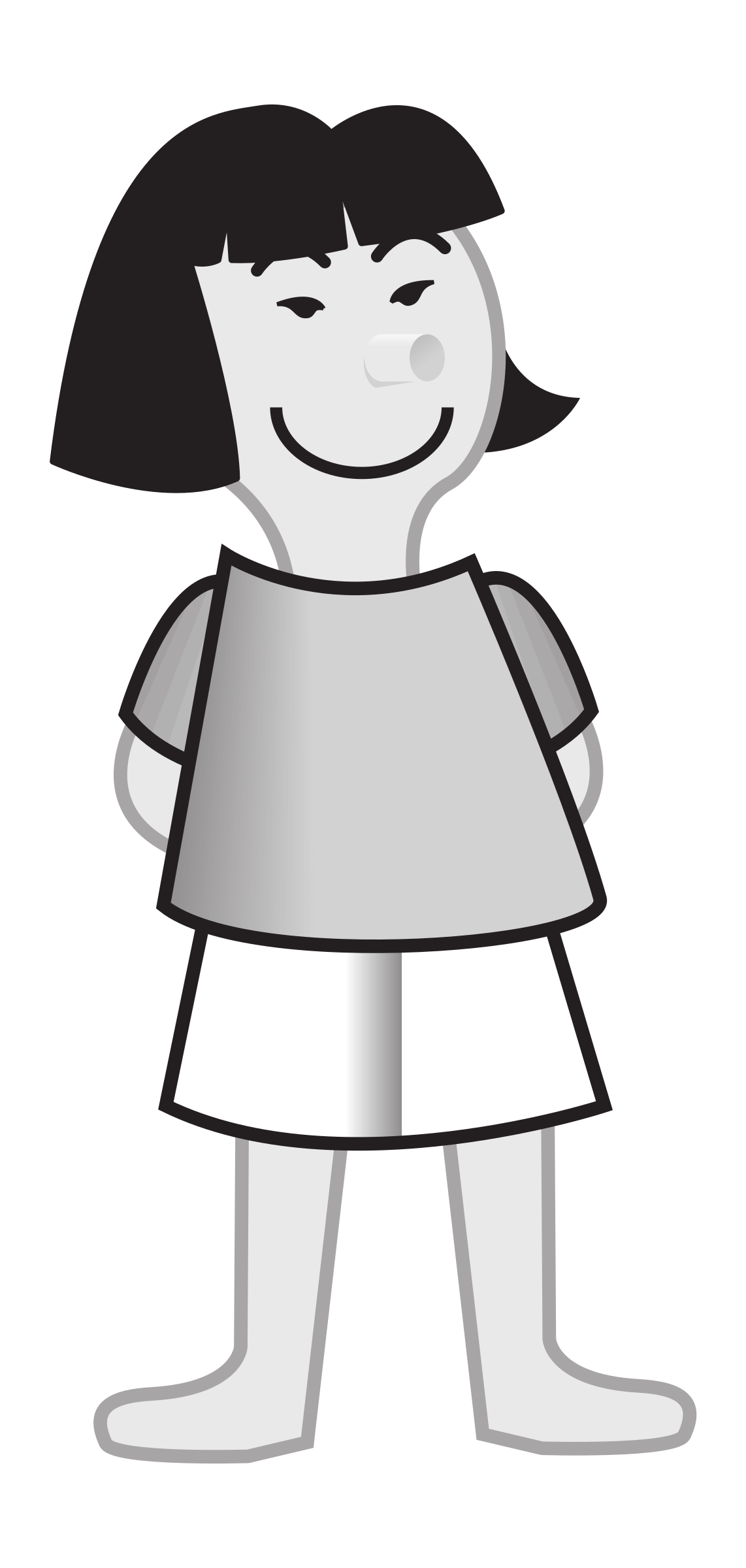 clipart brain character