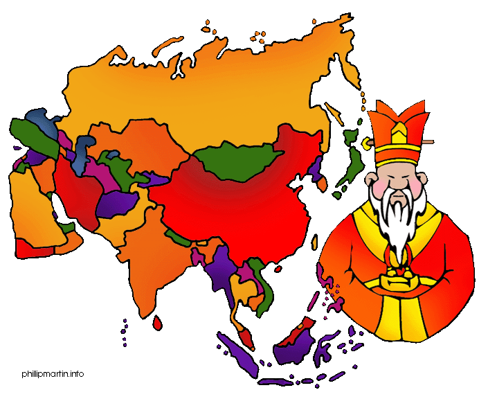 Asian. Geography clipart socail