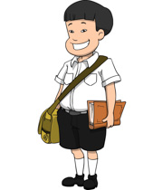 clipart student male