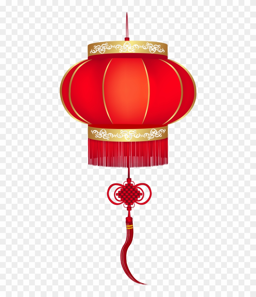 Chinese red png clip. Lantern clipart transparent background