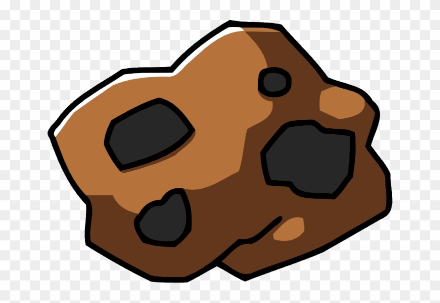 Asteroid clipart. Transparent png 